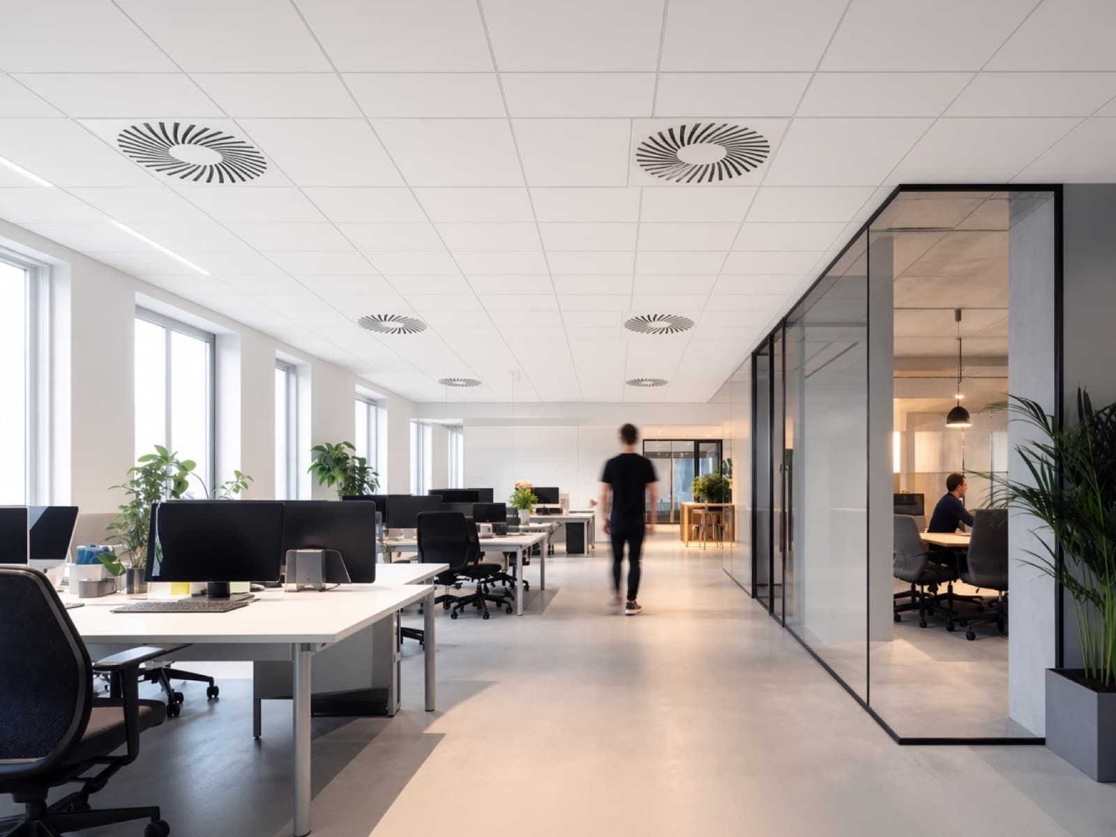 Open Space Lüftung