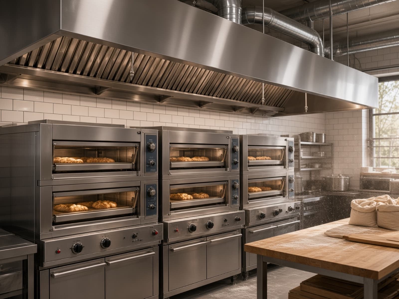 Bäckerei Abluft